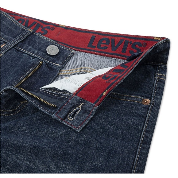 NIP! Levi's Kids Blue Denim Shorts - Picture 5 of 10